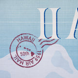 Hawaii Go USA (L) by Mercana Studio a Hand Embellished Decograph Framed Art Print by Mercana at Eve Furniture