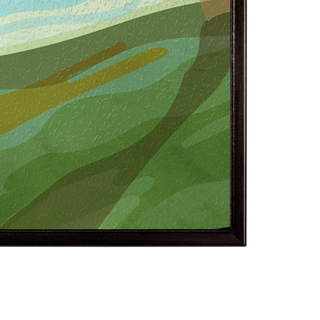 Hawaii Go USA (SM) by Mercana Studio a Hand Embellished Decograph Framed Art Print by Mercana at Eve Furniture