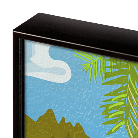 Hawaii Go USA (SM) by Mercana Studio a Hand Embellished Decograph Framed Art Print by Mercana at Eve Furniture