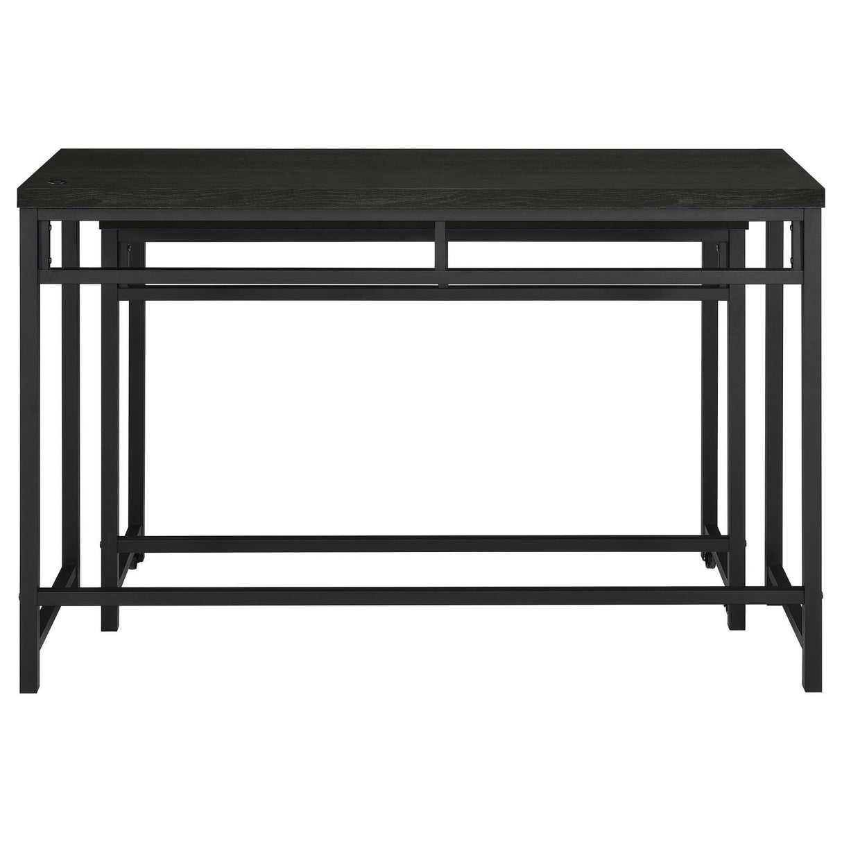 Hawes Black 4-Piece Multipurpose Counter Height Table Set