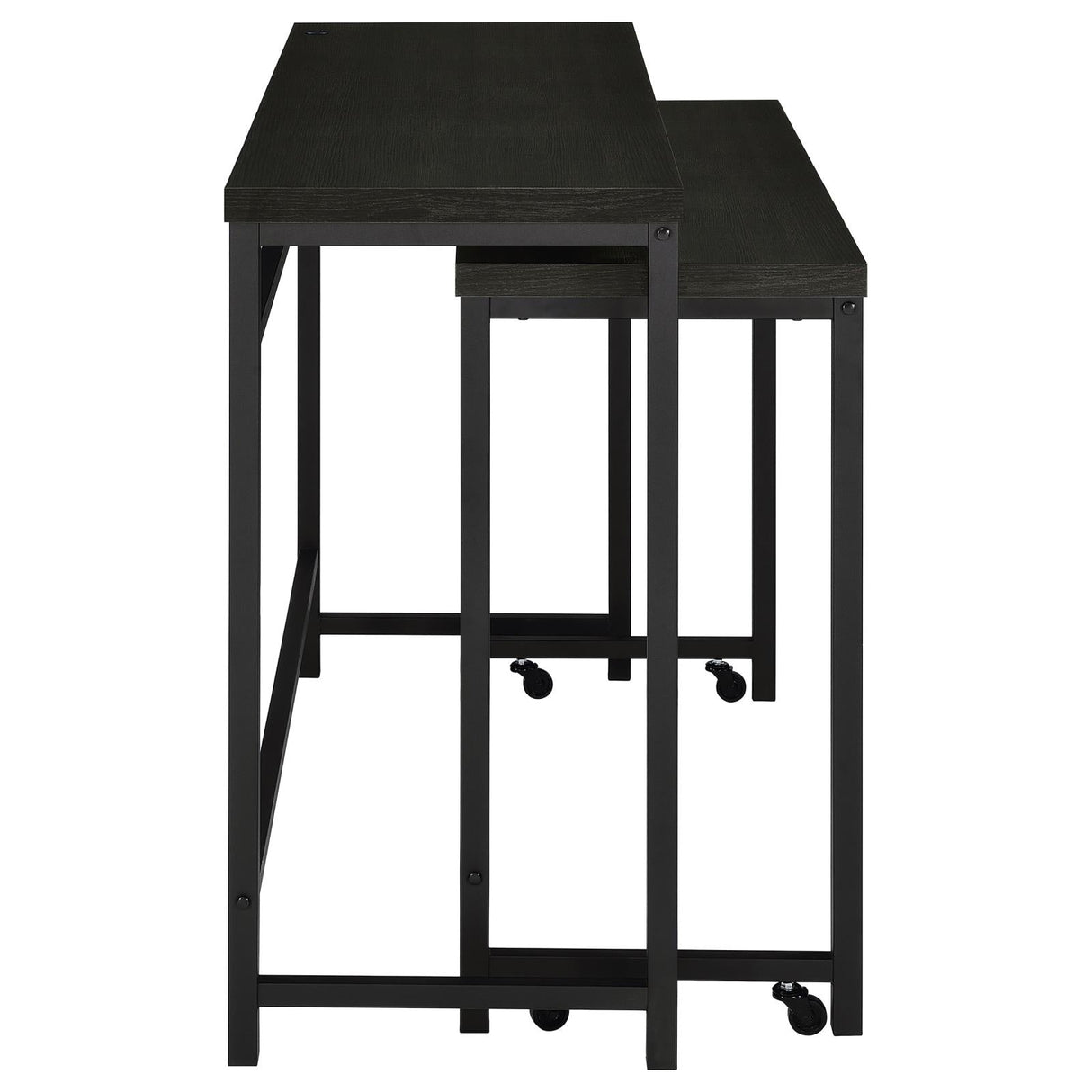 Hawes Black 4-Piece Multipurpose Counter Height Table Set