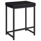 Hawes Black 4-Piece Multipurpose Counter Height Table Set