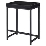 Hawes Black 4-Piece Multipurpose Counter Height Table Set