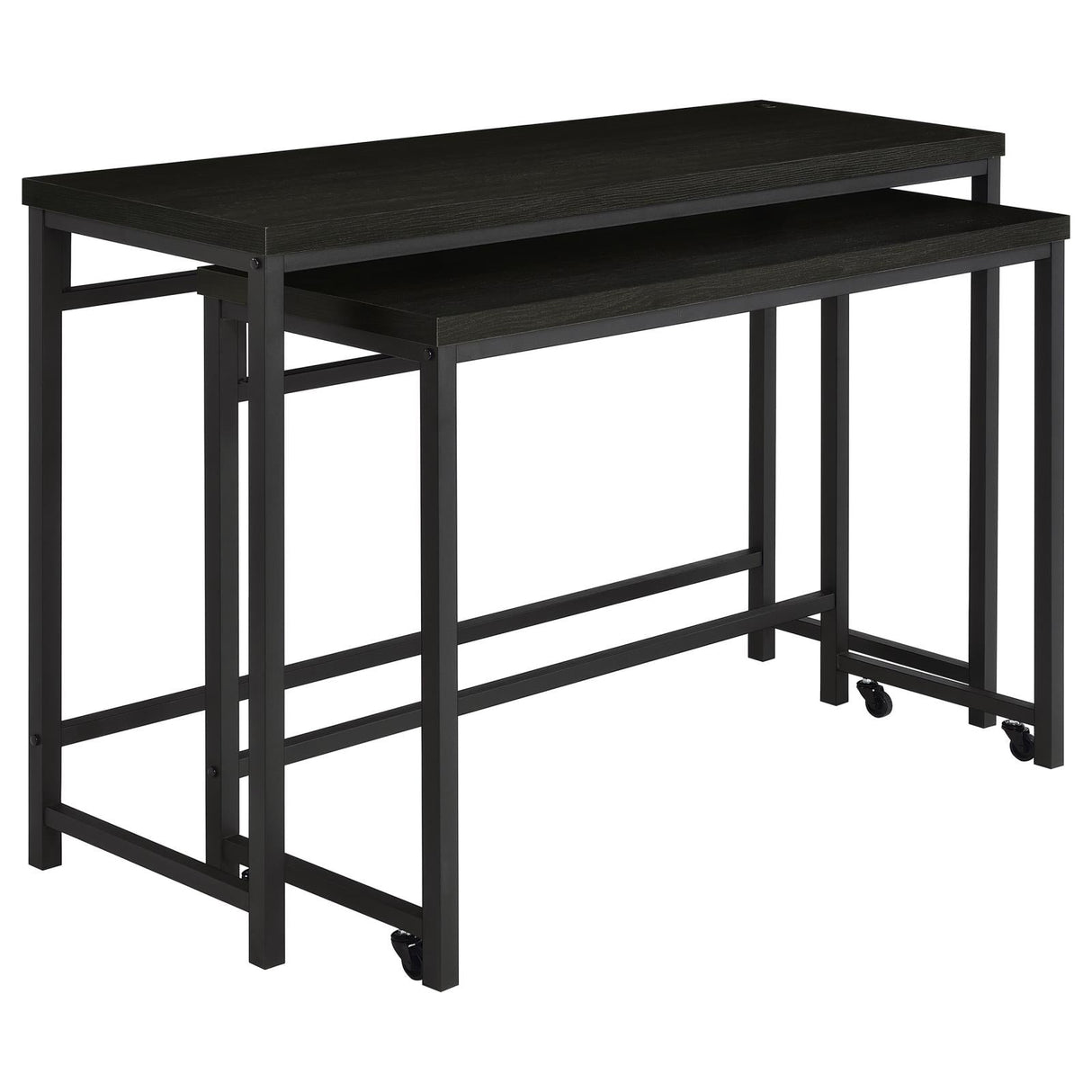 Hawes Black 4-Piece Multipurpose Counter Height Table Set