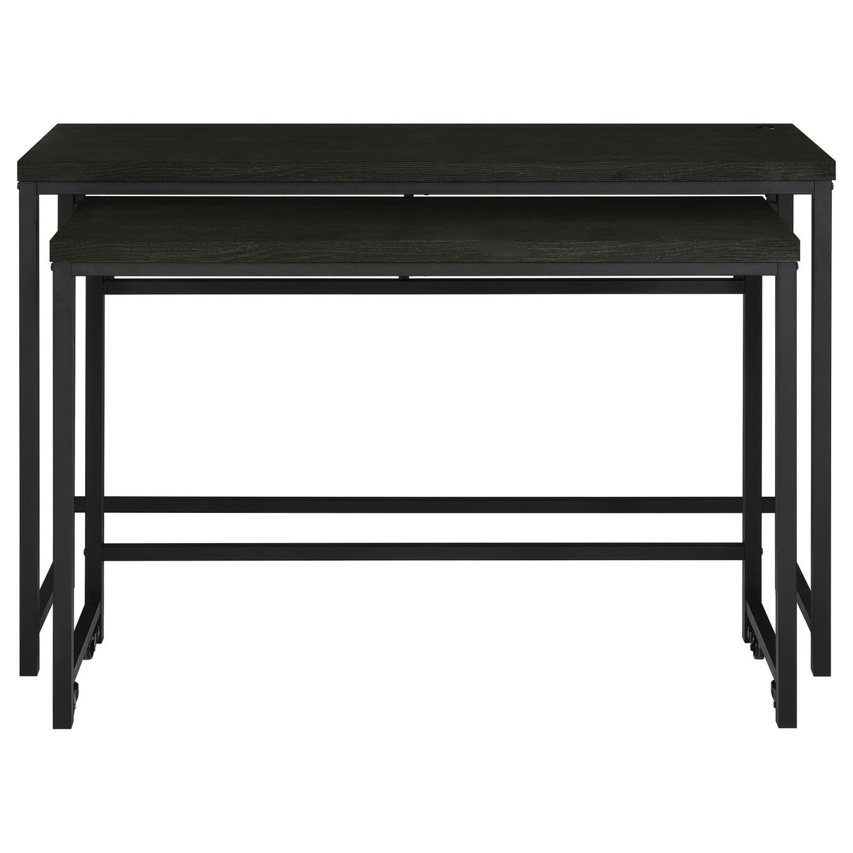 Hawes Black 4-Piece Multipurpose Counter Height Table Set