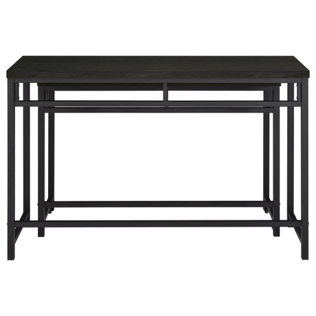 Hawes Black 4-Piece Multipurpose Counter Height Table Set by Coaster at Eve Furniture