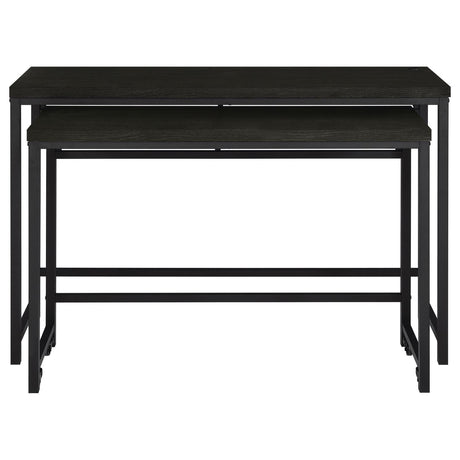 Hawes Black 4-Piece Multipurpose Counter Height Table Set by Coaster at Eve Furniture