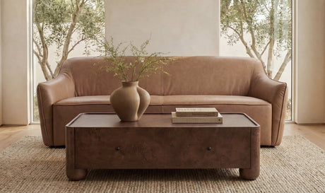 Hawkins Sofa Tan by Moe's Home at Eve Furniture