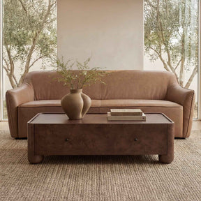 Hawkins Tan Sofa by Moe's Home at Eve Furniture