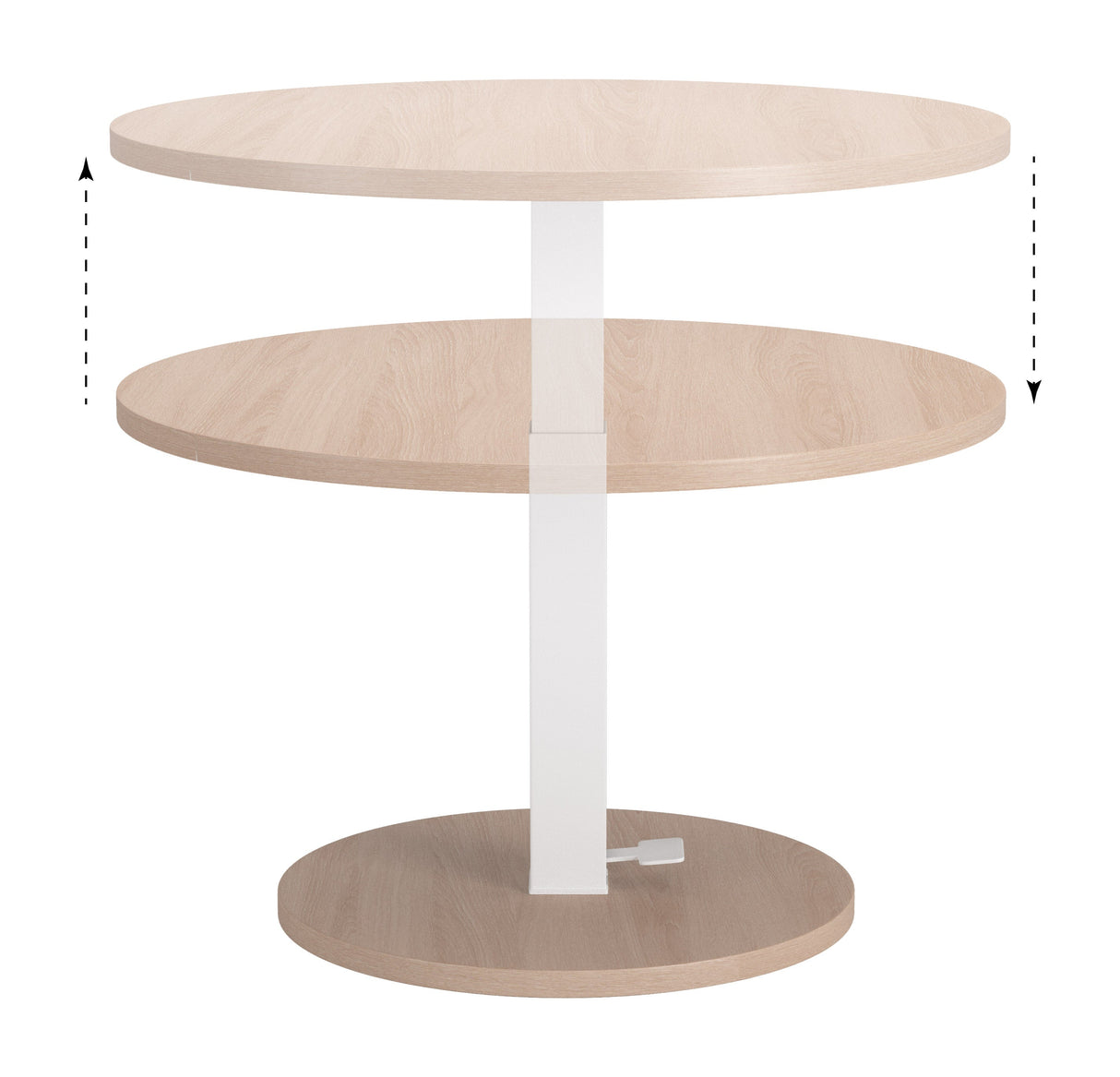 Hawley Natural Adjustable Dining Table by Zuomod at Eve Furniture