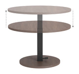 Hawley Walnut Adjustable Dining Table by Zuomod at Eve Furniture