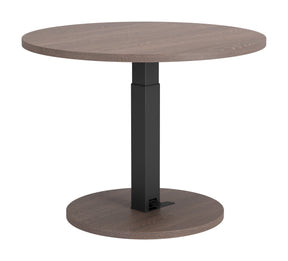 Hawley Walnut Adjustable Dining Table by Zuomod at Eve Furniture