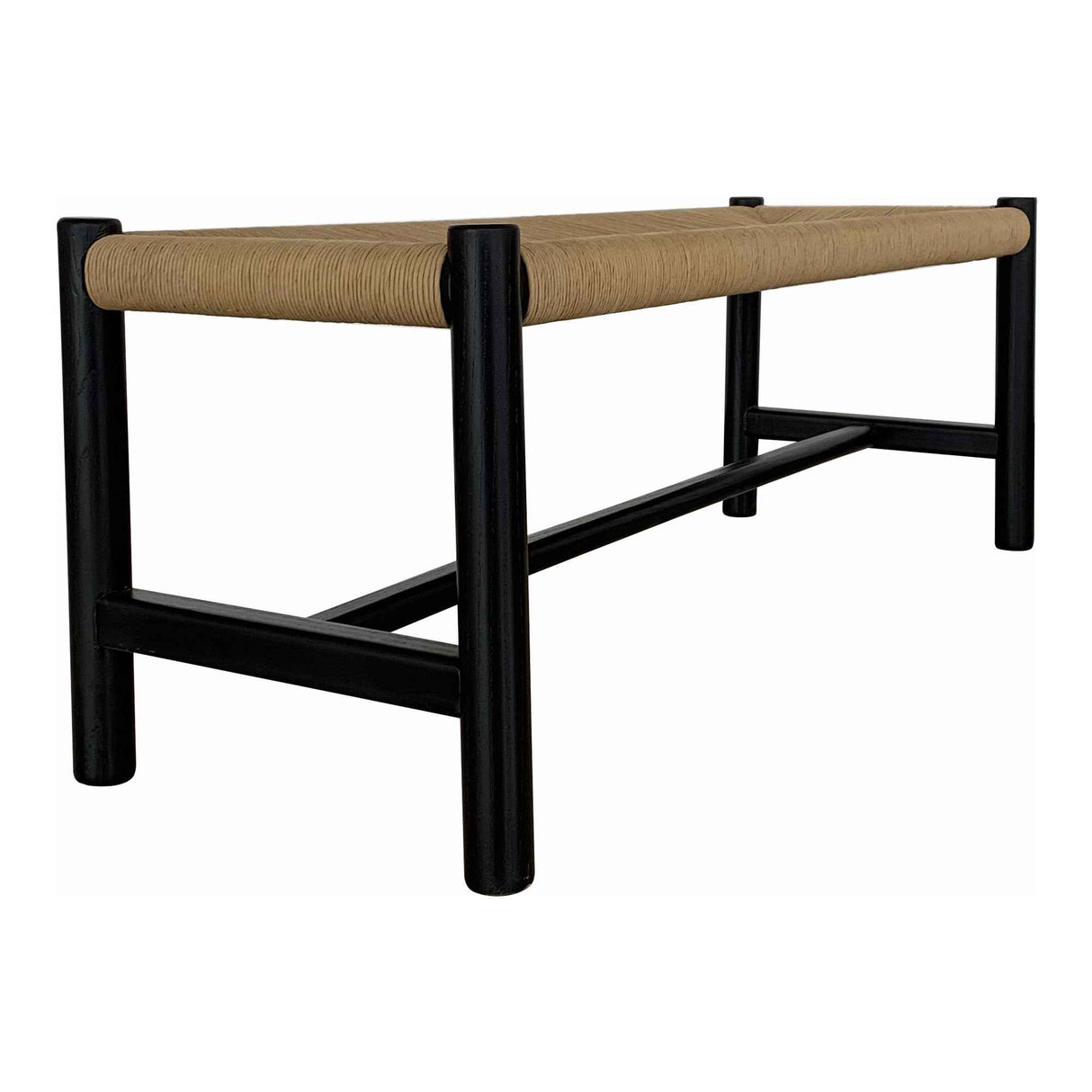 Hawthorn Black Large Bench by Moe's Home at Eve Furniture