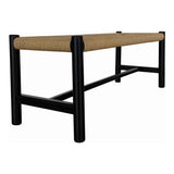 Hawthorn Black Large Bench by Moe's Home at Eve Furniture