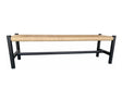Hawthorn Large Bench Black by Moe's Home at Eve Furniture
