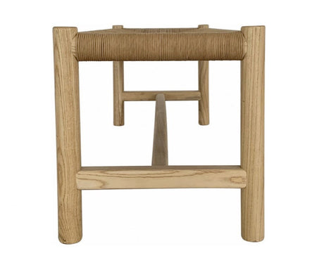 Hawthorn Large Bench Natural by Moe's Home at Eve Furniture