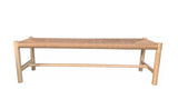 Hawthorn Large Bench Natural by Moe's Home at Eve Furniture