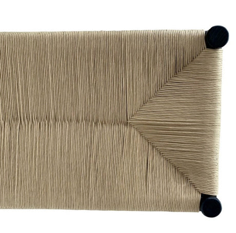 Hawthorn Small Bench Black by Moe's Home at Eve Furniture