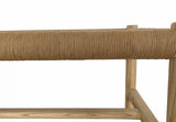 Hawthorn Small Bench Natural by Moe's Home at Eve Furniture
