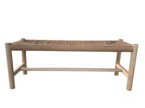 Hawthorn Small Bench Natural by Moe's Home at Eve Furniture