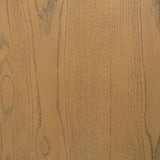 Hawthorne Solid Oak Wood w/ Glass Curio Cabinet by Mercana at Eve Furniture