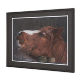 Hay over Here. by Chad Mackay FramedPhoto Print Matted under Glass by Mercana at Eve Furniture