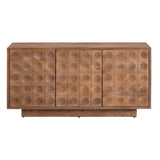 Hayden Brown Three-Door Sideboard by Crestview at Eve Furniture