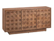 Hayden Brown Three-Door Sideboard by Crestview at Eve Furniture