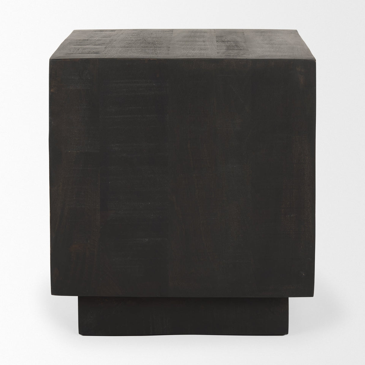 Hayden Dark Brown Wood End/Side Table by Mercana at Eve Furniture