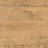 Hayden Light Brown Wood Square Coffee Table by Mercana at Eve Furniture