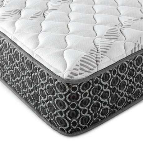 Hayes Eastern King Firm Tight Top Hybrid Mattress White by Coaster at Eve Furniture
