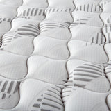 Hayes Eastern King Firm Tight Top Hybrid Mattress White by Coaster at Eve Furniture