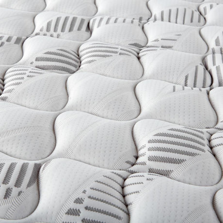 Hayes Twin Firm Tight Top Hybrid Mattress White by Coaster at Eve Furniture