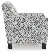 Hayesdale Black/Cream Accent Chair