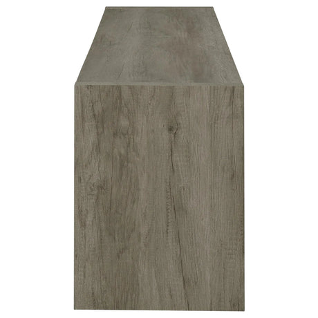 Hays Gray Driftwood 2-Door TV Console by Coaster at Eve Furniture