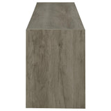 Hays Gray Driftwood 2-Door TV Console by Coaster at Eve Furniture