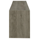 Hays Gray Driftwood 2-Door TV Console by Coaster at Eve Furniture