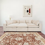 Hayward Ivory Velvet Modular Sectional Sofa by Ashcroft Furniture at Eve Furniture
