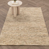 Hayward Soumak Jute Natural/Green Rug by Classic Home at Eve Furniture