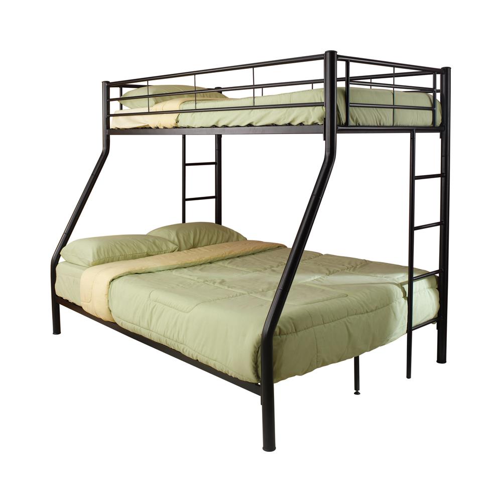 Hayward Black Twin over Full Bunk Bed