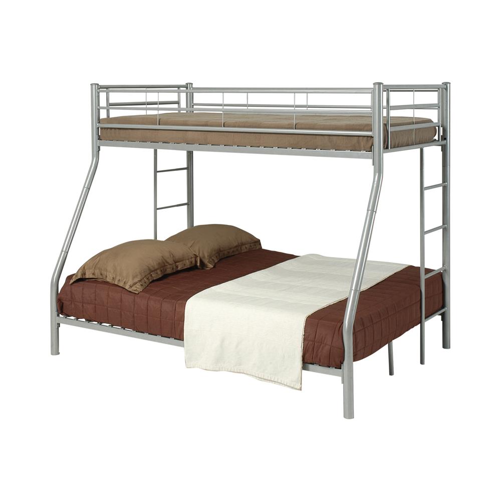 Hayward Silver Twin over Full Bunk Bed