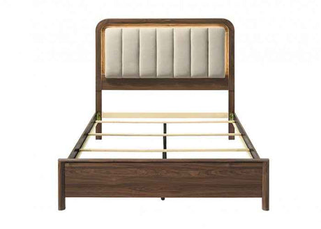 Hayward Walnut 4-Piece Queen Bedroom Set by Furniture of America at Eve Furniture