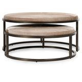 Hayword Blonde Nesting Coffee Tables (Set of 2) by Classic Home at Eve Furniture