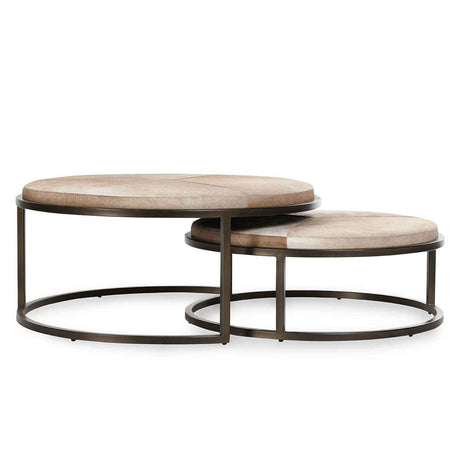Hayword Blonde Nesting Coffee Tables (Set of 2) by Classic Home at Eve Furniture