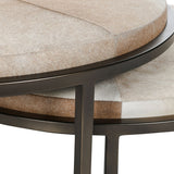 Hayword Blonde Nesting Coffee Tables (Set of 2) by Classic Home at Eve Furniture