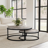 Hayword Coffee Table Set of 2 - Sparrow Gray by Classic Home at Eve Furniture