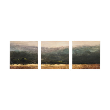 Haze Landscape by Mercana Studio a Hand Embellished Textured Canvas by Mercana at Eve Furniture