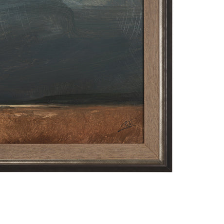 Haze Landscape by Mercana Studio a Hand Embellished Textured Framed Art Print by Mercana at Eve Furniture