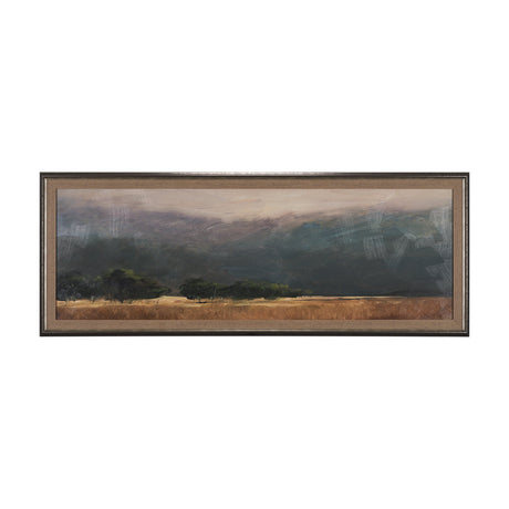 Haze Landscape by Mercana Studio a Hand Embellished Textured Framed Art Print by Mercana at Eve Furniture