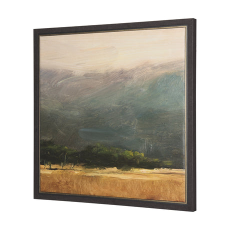 Haze Landscape by Mercana Studio a Hand Embellished Textured Framed Canvas by Mercana at Eve Furniture